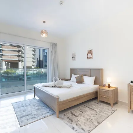 Central Comfort Cozy Living Ag Tower Business Bay Dubai Exterior photo