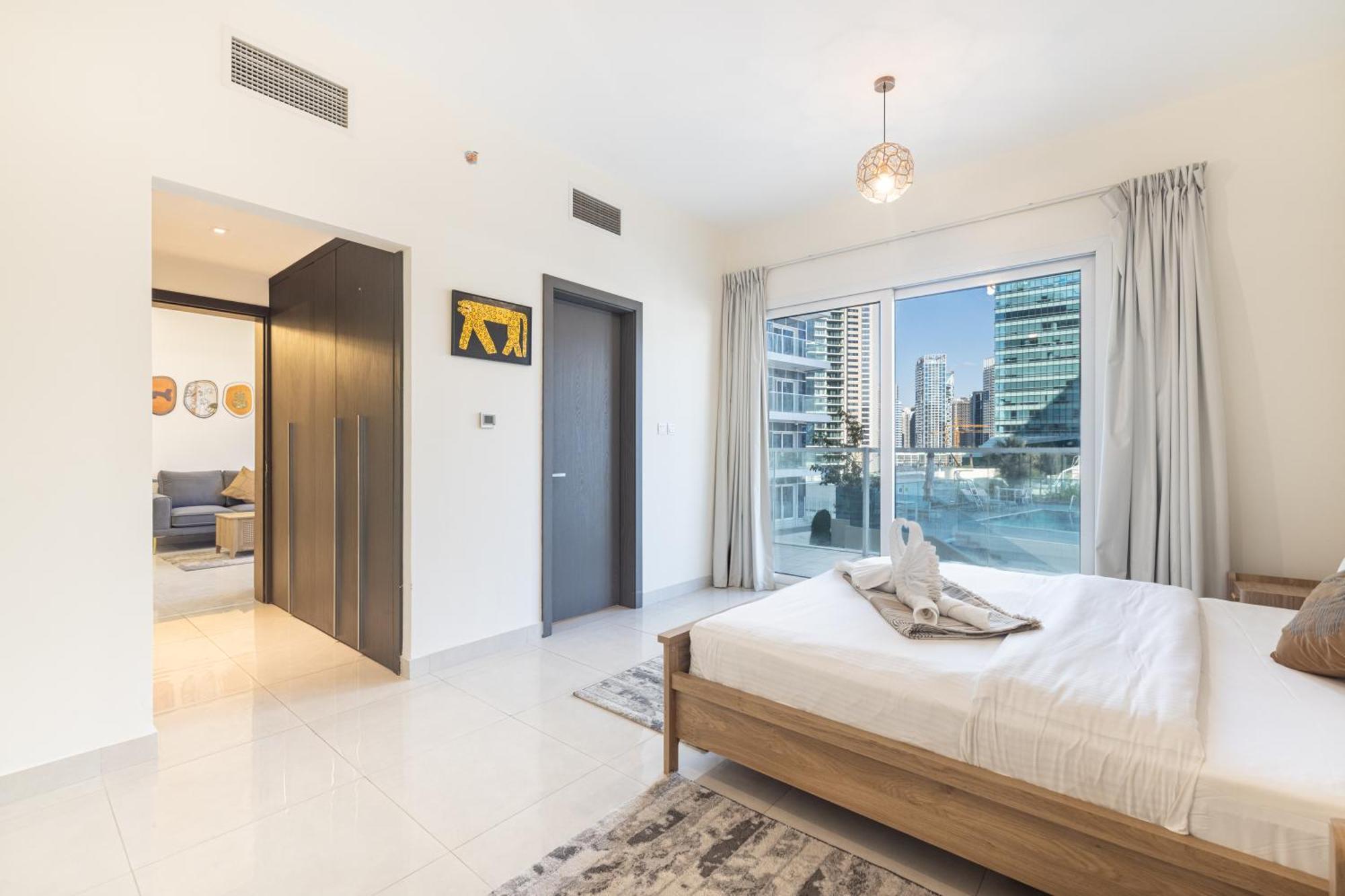 Comfort Cozy Living Ag Tower Business Bay Апартаменти Дубай
